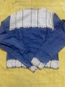 perfect patchwork denim jacket