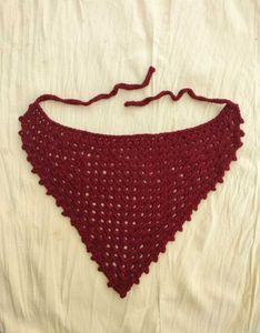 Handmade Crocheted Bandana