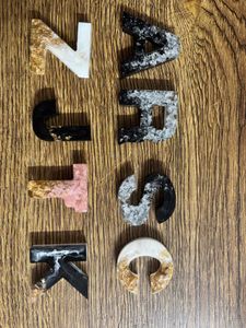 Resin Letter Decor