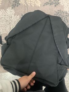 Black Backpack - Spacious and Versatile
