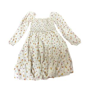 Charming Floral Tiered Smocked Dress