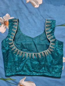 Teal Lengha Set