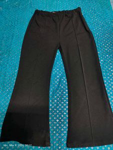 Stylish Black Flared Pants