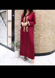 Arebian Velvet Hoodie Mexi