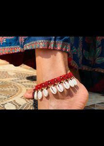 Boho Anklet with Shells