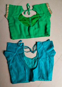 combo of 2 unused blouses l Green &amp; Teal