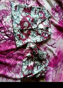 Floral Print Night Suit Set