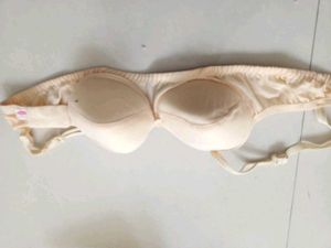 Comfortable Beige Bra padded