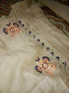 Embroidered Palazzo Pants
