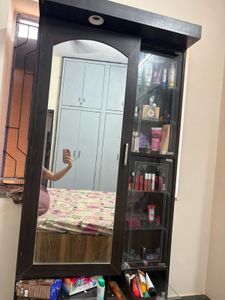 Dressing Table with Mirror and Storage