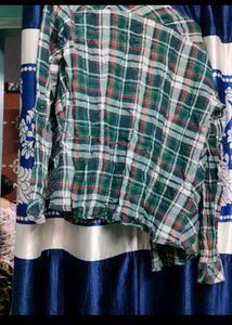 Cozy Plaid Tunic Top