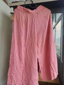 Elegant Pink Embroidered Suit Set