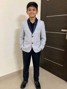 Boys' Formal Blazer and Trousers Set