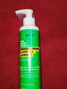RAWK Magnesium & Vit D3 Lotion - Unscented