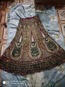 Brindal Lehenga Beautiful Colour