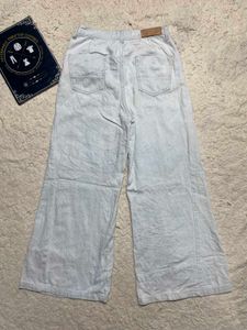 Light Wash Wide Leg Denim Jeans