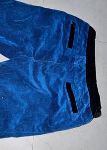 Stylish Wide Leg Corduroy Velvet Pants