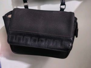 Stylish Black Crossbody Bag