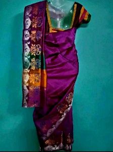 Mejantha silk saree