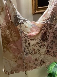 Floral Patchwork Crop Top. Totally new!!