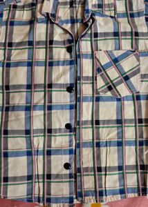 Classic Plaid Button-Up Shirt