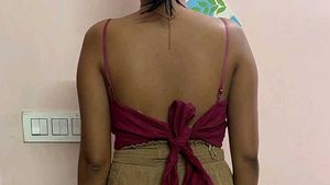 Maroon Cotton Blouse