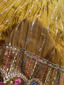 Designer Yellow Lehenga Choli Set