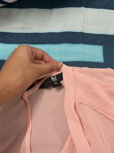Pink Wrap Top