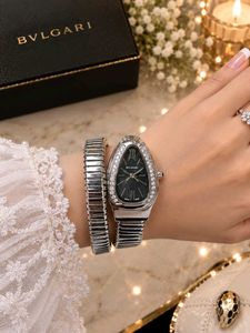 Elegant Gold Bvlgari Watch with Diamond Accents