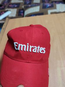 Red Emirates Cap