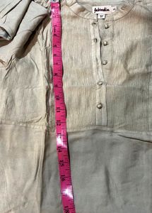 Fabindia Elegant Beige Kurta