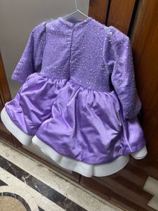 Sparkly Purple Dress for Girls