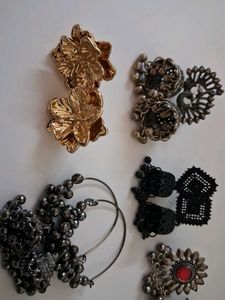 8 Assorted Ethnic &amp; Designer Earrings Set