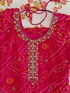 Pink Bandhani Suit 💖💖