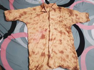 Men's Tie-Dye Short Sleeve Shirt