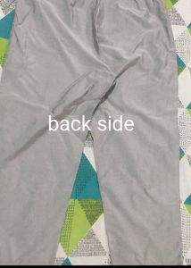 Silver Palazzo Pants