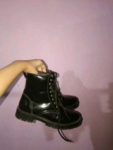 Black Combat Boots