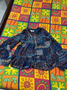 Boho Chic Printed Top