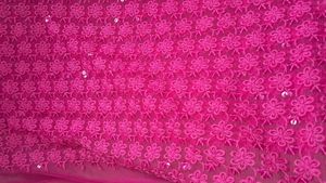 Embroidered Fabric with sequins