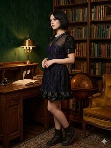 Gothic Lace Twilight Dress halloween costume TVD