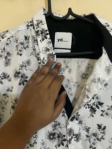 Floral Print Casual Shirt