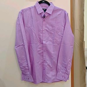 GrossCourt Lavender Formal Shirt