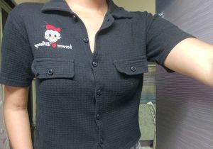 Donald Duck Disney Black Shirt