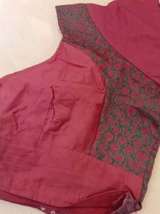 Pink Embroidered Blouse Piece