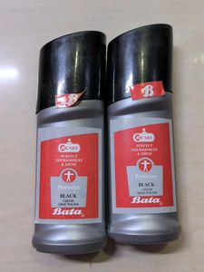 Bata Protector Black Shoe Polish (2 Bottles)