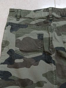 Camo Mini Skirt