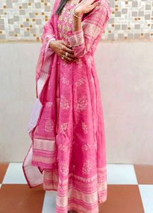Beautiful Pink Kurta Set