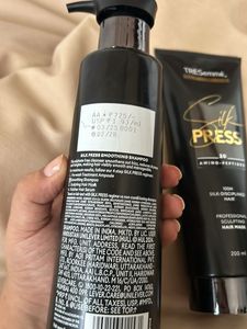 TRESemme Silk Press Shampoo &amp; Hair Mask Set