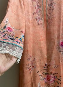 Floral printed suit
