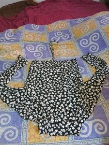 Floral Print Long Sleeve Top